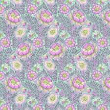 Tula Pink Spirit Animal Petal Heads Lunar Glow