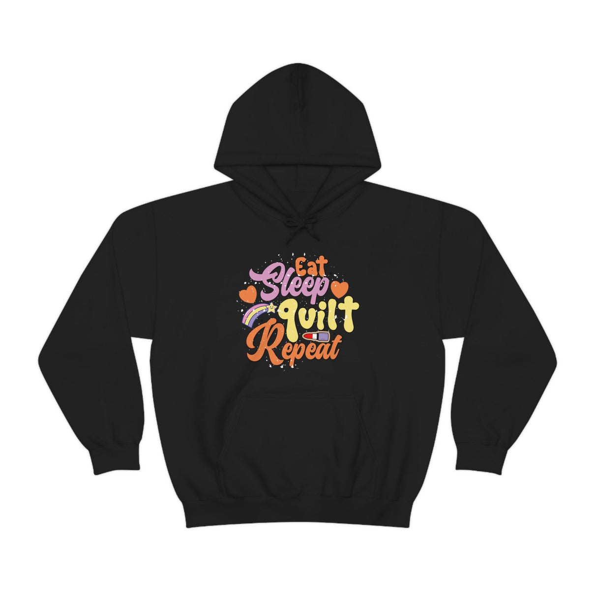 Eat Sleep Quilt Repeat Hoodie
