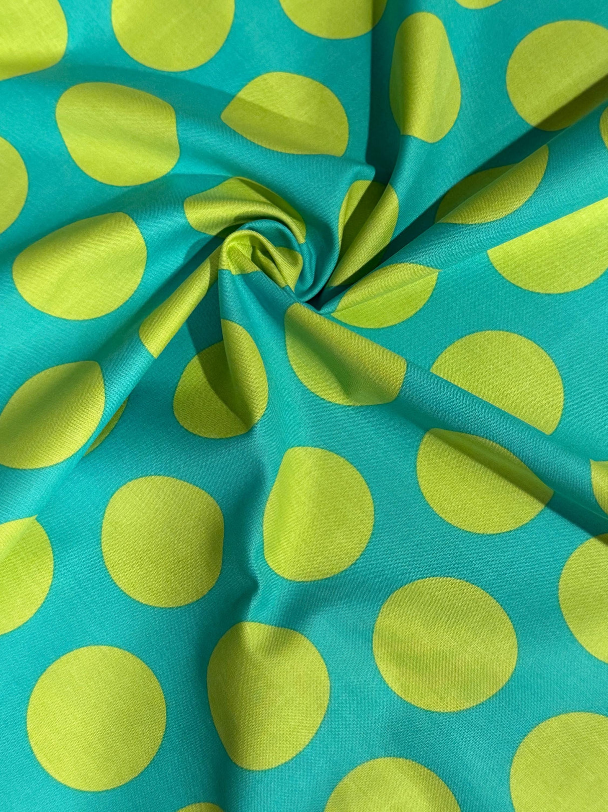 Tula Pink ROAR! Dinosaur Egg - Mint by the half yard