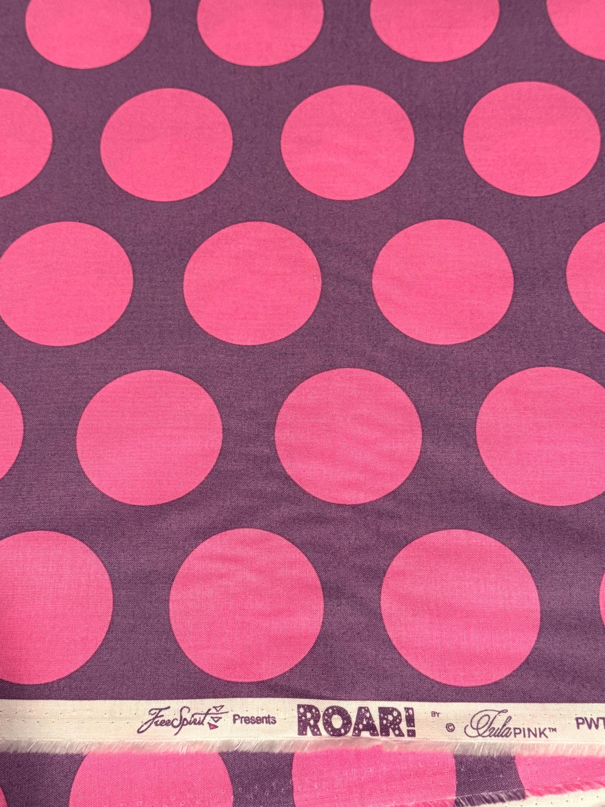 Tula Pink ROAR! Dinosaur Egg - Mist by the half yard