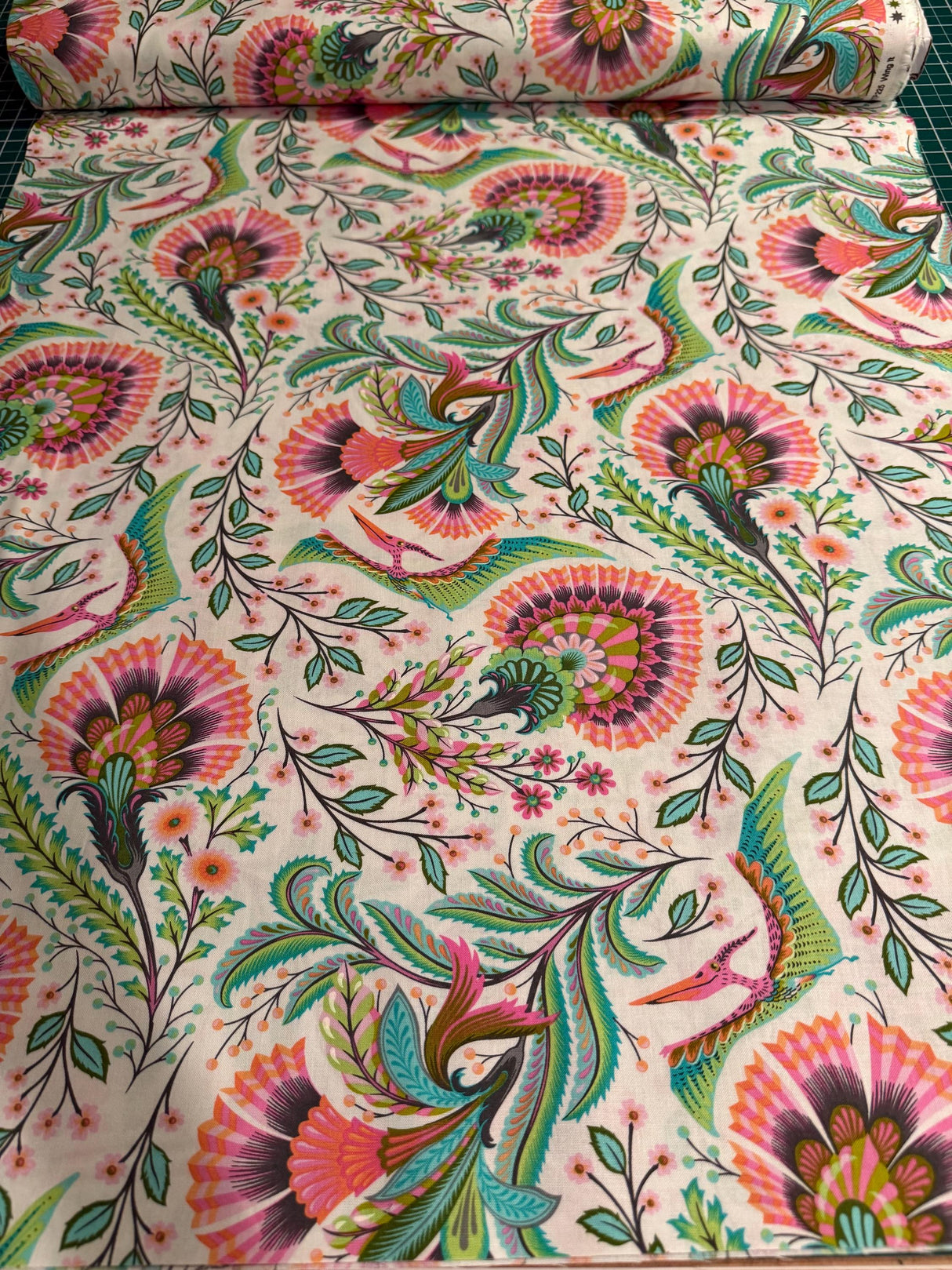 Tula Pink ROAR! Wing It- Blush by the half yard