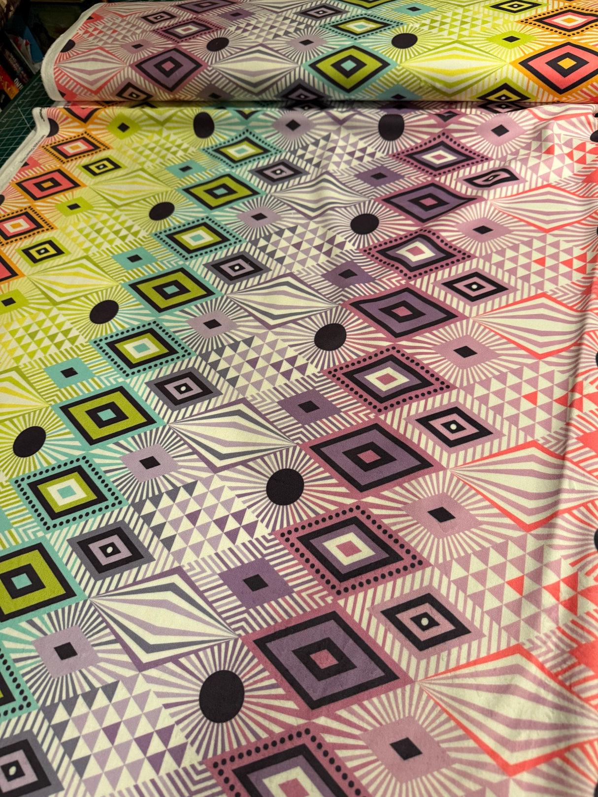 Tula Pink - Disco Lucy - Prism *MINKY - Half Yard Now Shipping