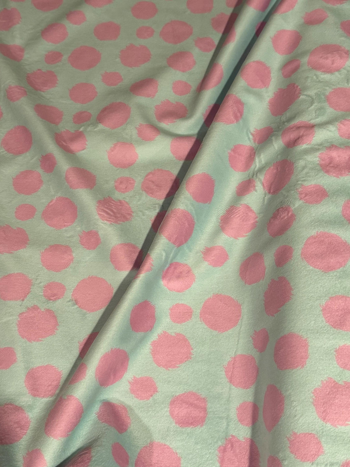 Tula Pink - Club Kitty - Electroberry *MINKY - Half Yard * Now Shipping