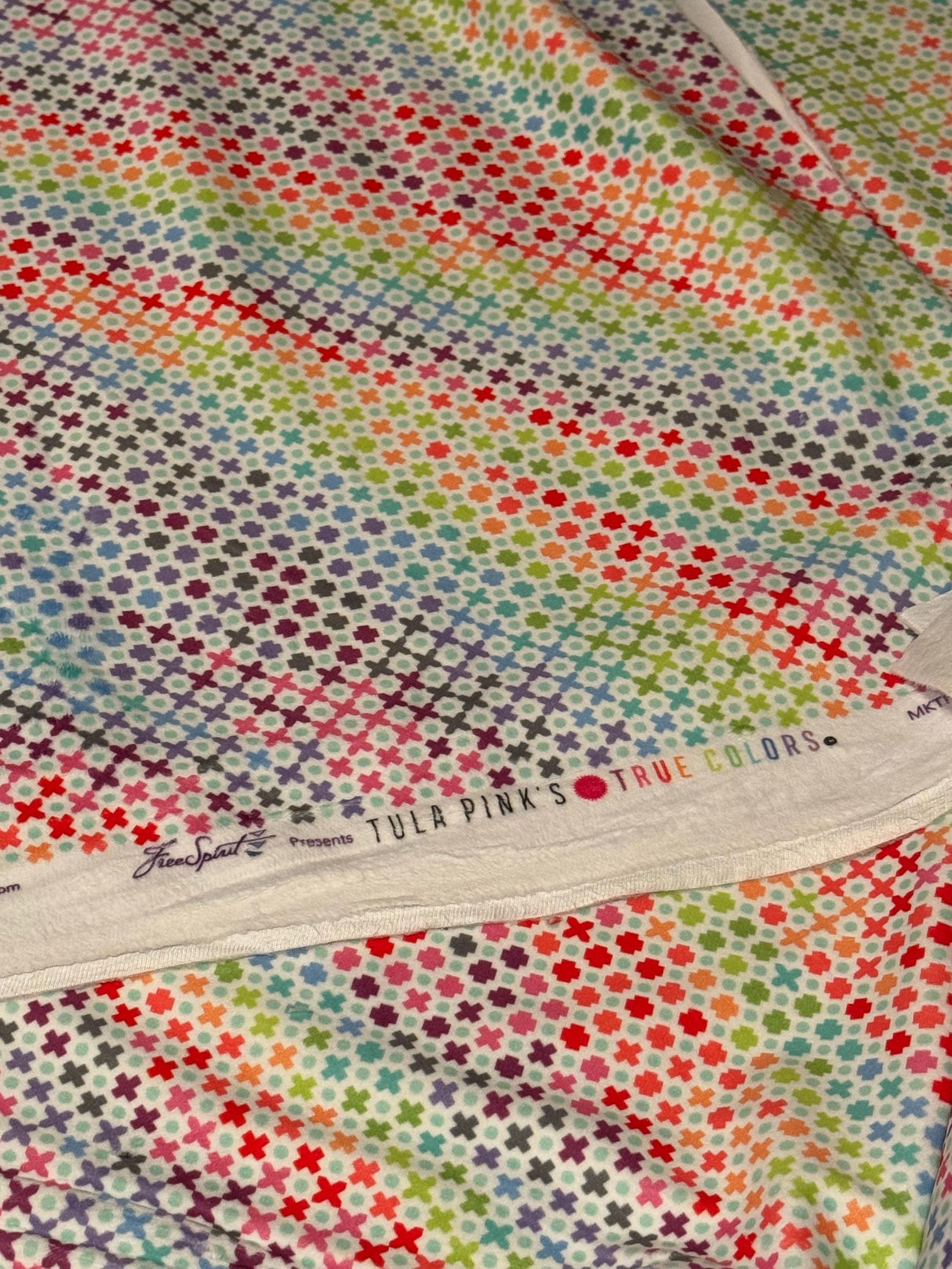 Tula Pink - True Colors - Northern Lights *MINKY - Half Yard Now Shipping