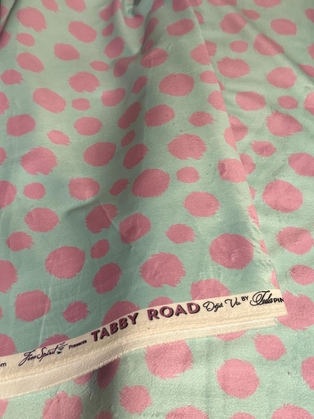 Tula Pink - Club Kitty - Electroberry *MINKY - Half Yard * Now Shipping
