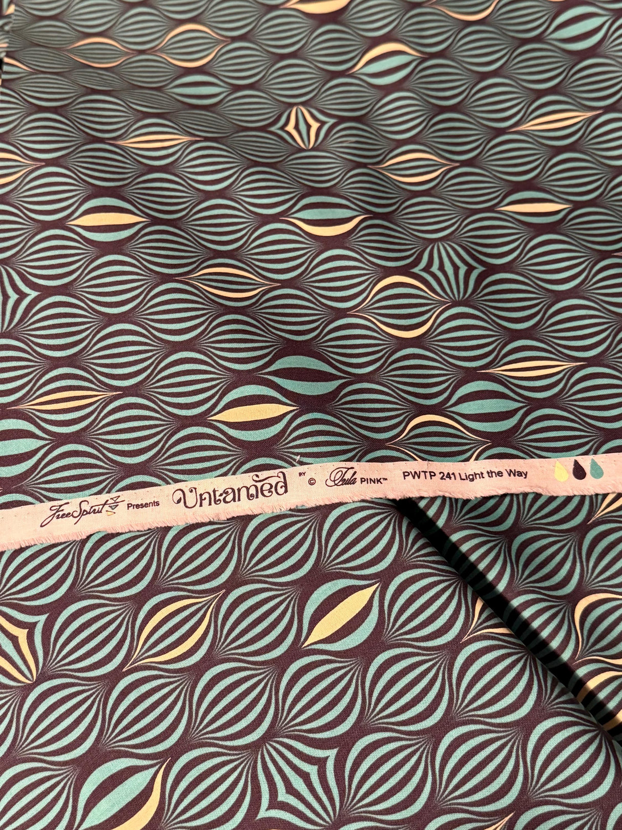 Tula Pink Untamed Light the Way- Moonbeam by the half yard