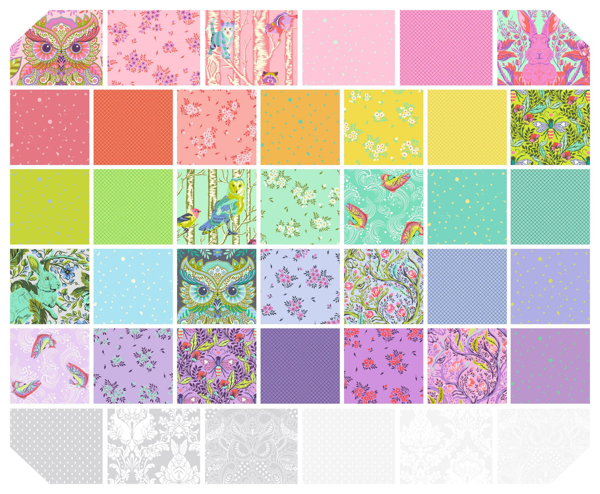 Tula Pink Full Moon Forest II & True Colors 2025 - Bundle - 40 Prints