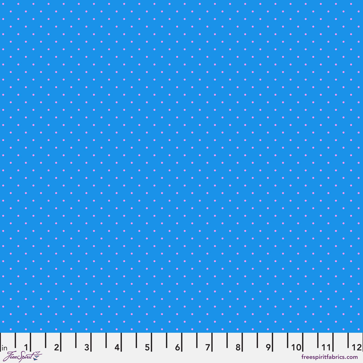 Tula Pink Tiny Dots - Sky - By the half yard