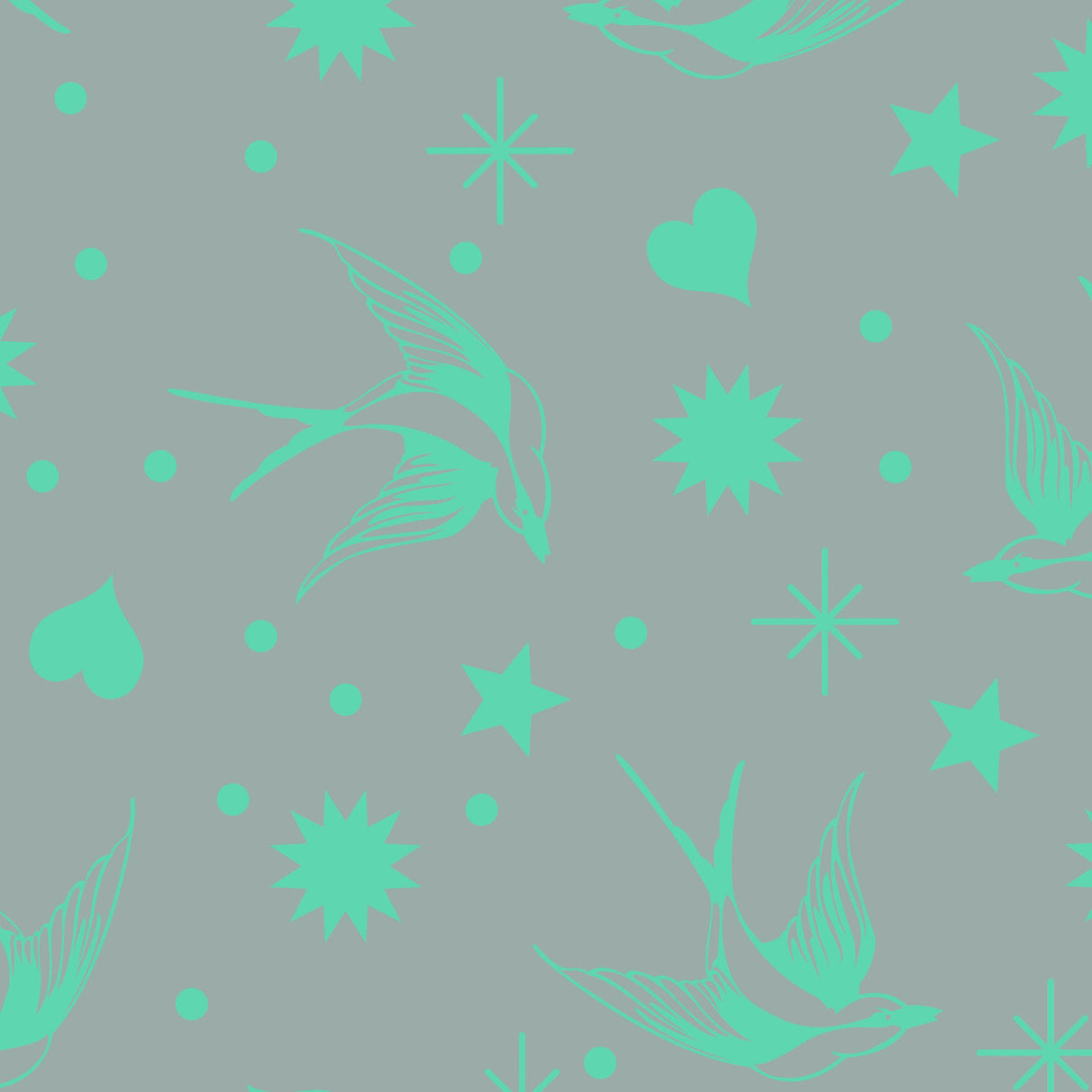 Tula Pink Fairy Flakes- True Colors - Spirit - By the half yard