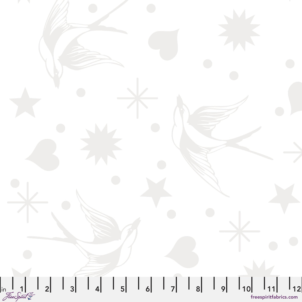 Tula Pink Fairy Flakes- True Colors - Paper - By the half yard