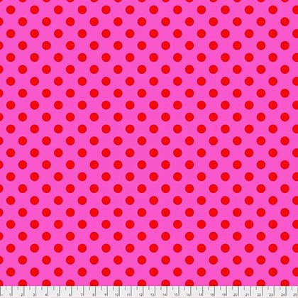 Tula Pink All Stars Pom Poms Peony
