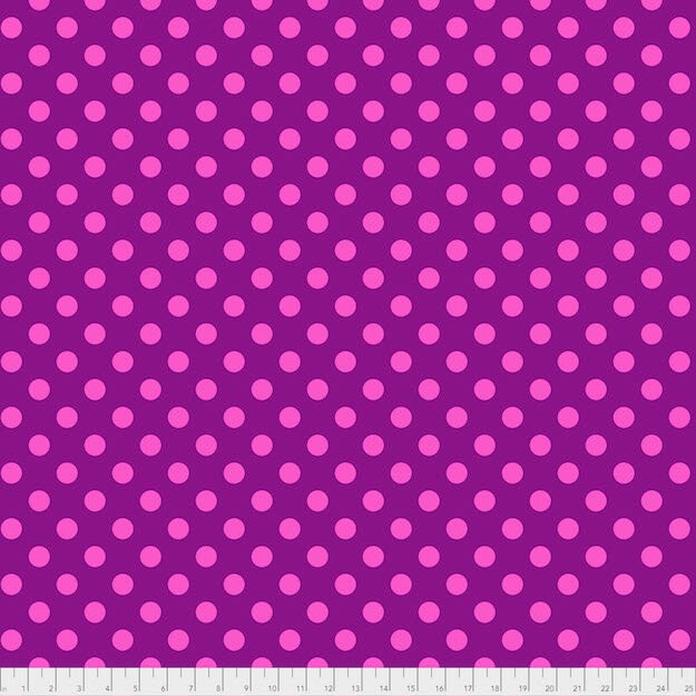Tula Pink All Stars Pom Poms Foxglove