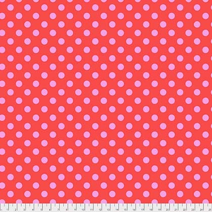 Tula Pink All Stars Pom Poms Poppy