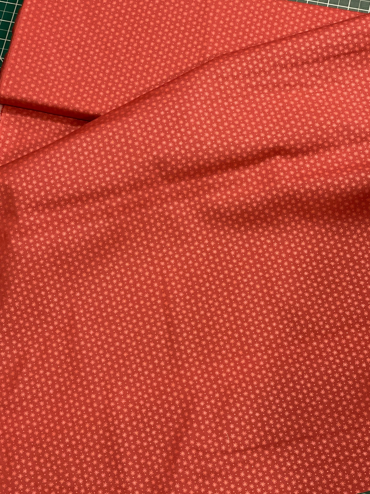 Lizzy house asterisk fabric OOP HTF dusty pink  and light pink half yard