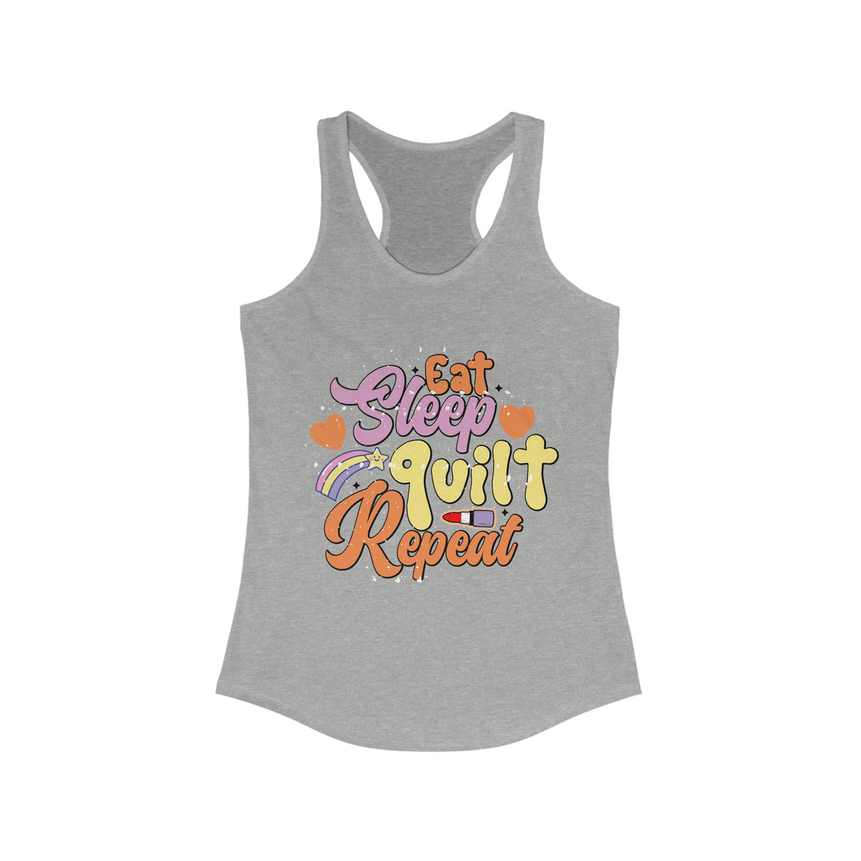 Eat Sleep Quilt Tank Top