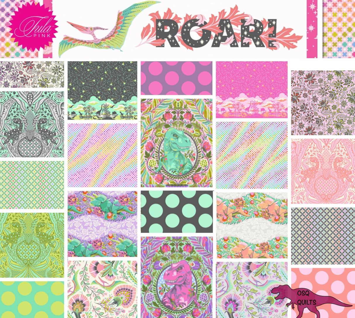 Tula Pink Roar Bundle - Now Shipping!