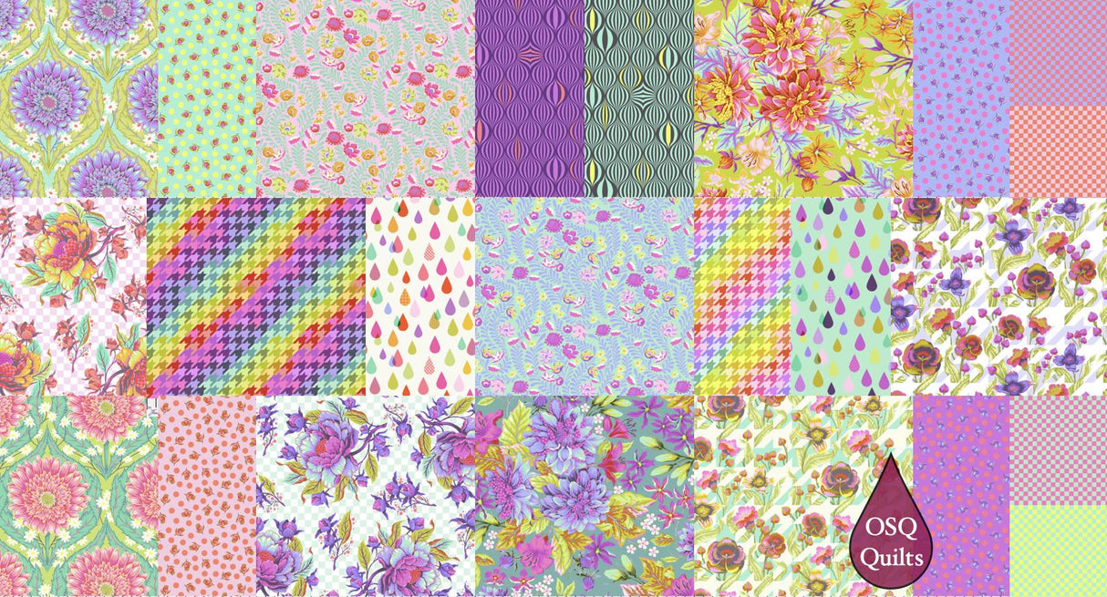 Untamed by Tula Pink Fat Quarter  Bundle