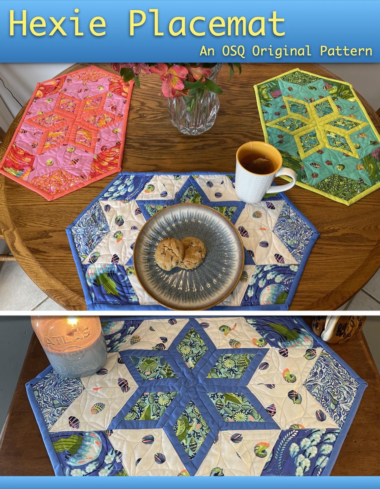 Hexie Placemat Pattern