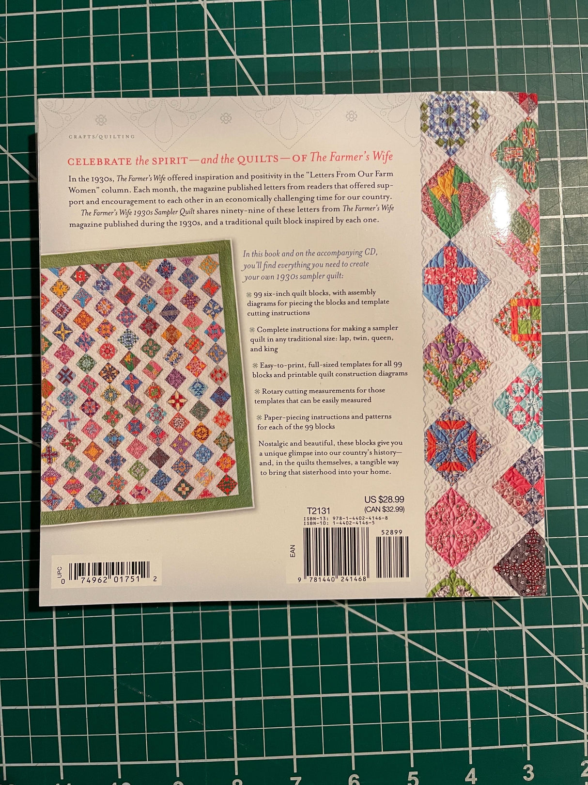 The Farmers Wife -1930s sampler quilt book