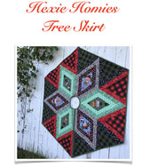 Hexie Homies - Holiday Tree Skirt Pattern - Digital
