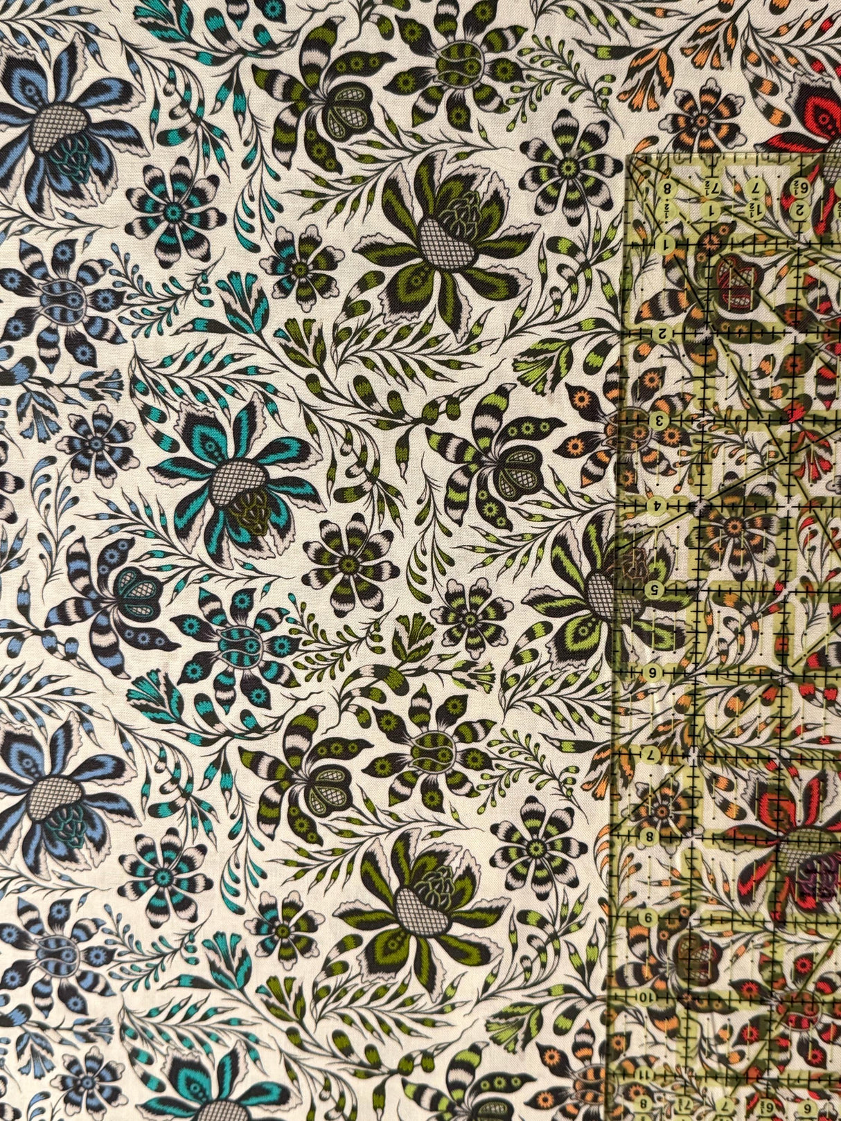 Tula Pink ROAR! Wild Vine - Mist by the half yard