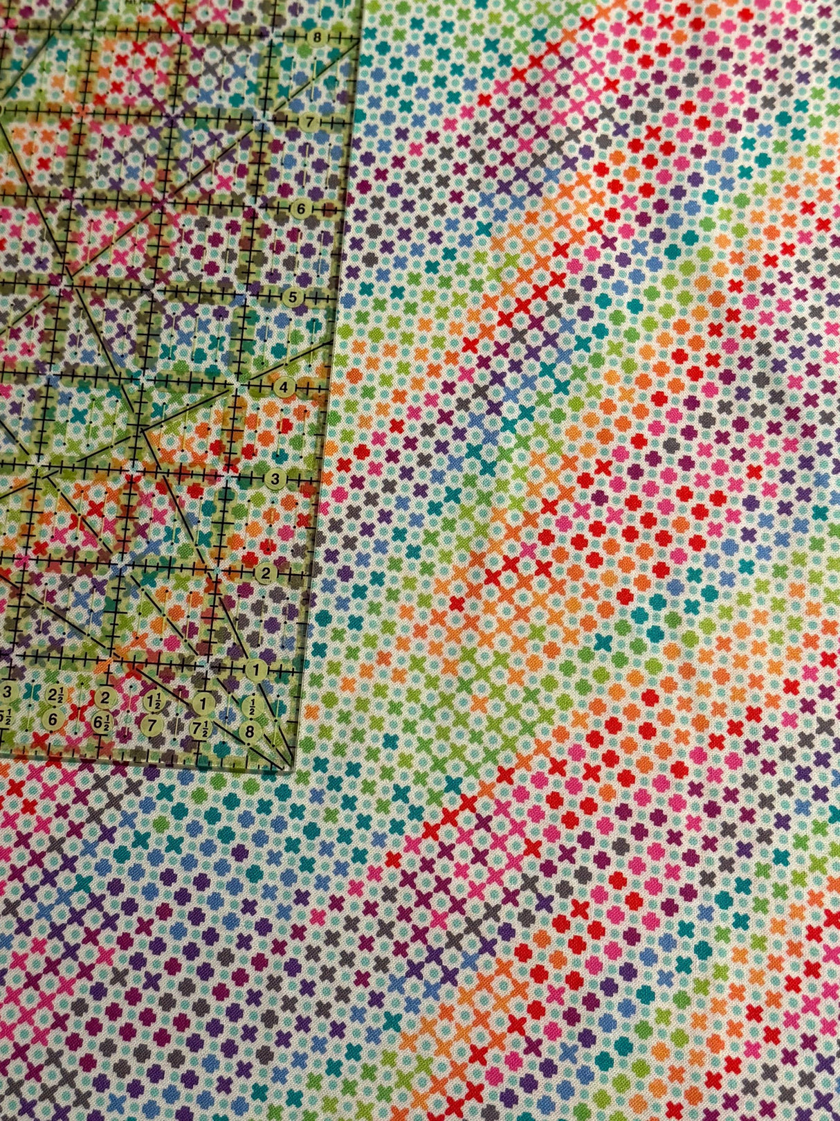 Tula Pink ROAR! Northern Lights- Mint by the half yard