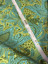 Tula Pink ROAR! Gift Rapt-  Lime by the half yard