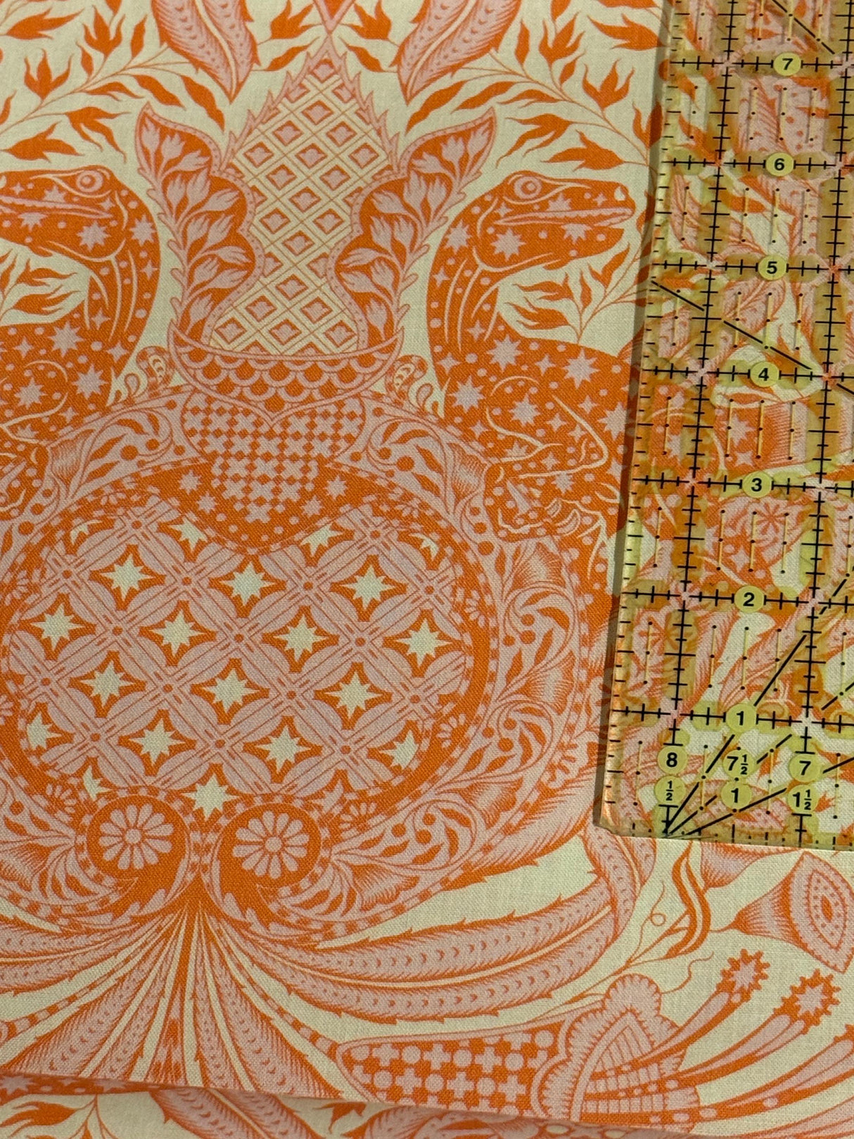 Tula Pink ROAR! Gift Rapt-  Blush by the half yard