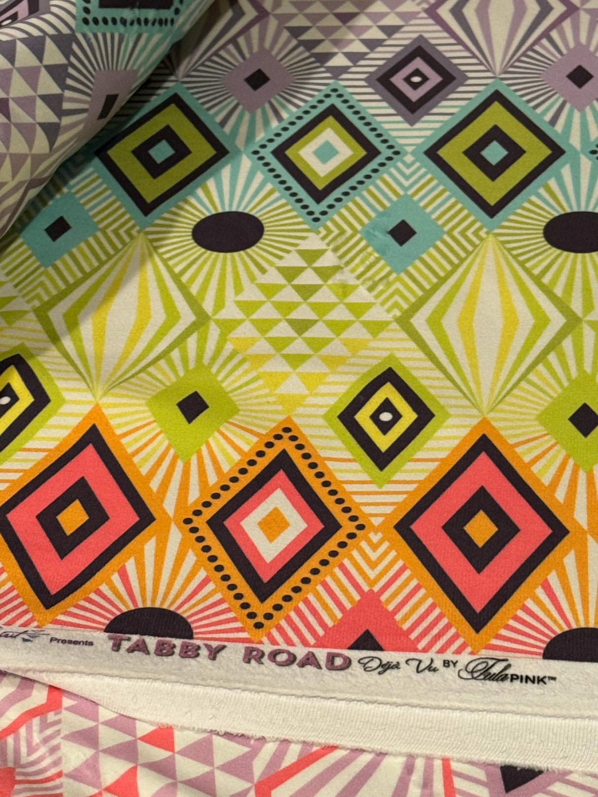 Tula Pink - Disco Lucy - Prism *MINKY - Half Yard  Now Shipping