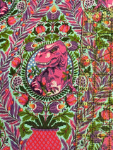 Tula Pink ROAR! Tree Rex - Mist by the half yard