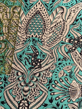 Tula Pink ROAR! Gift Rapt-  Mint by the half yard
