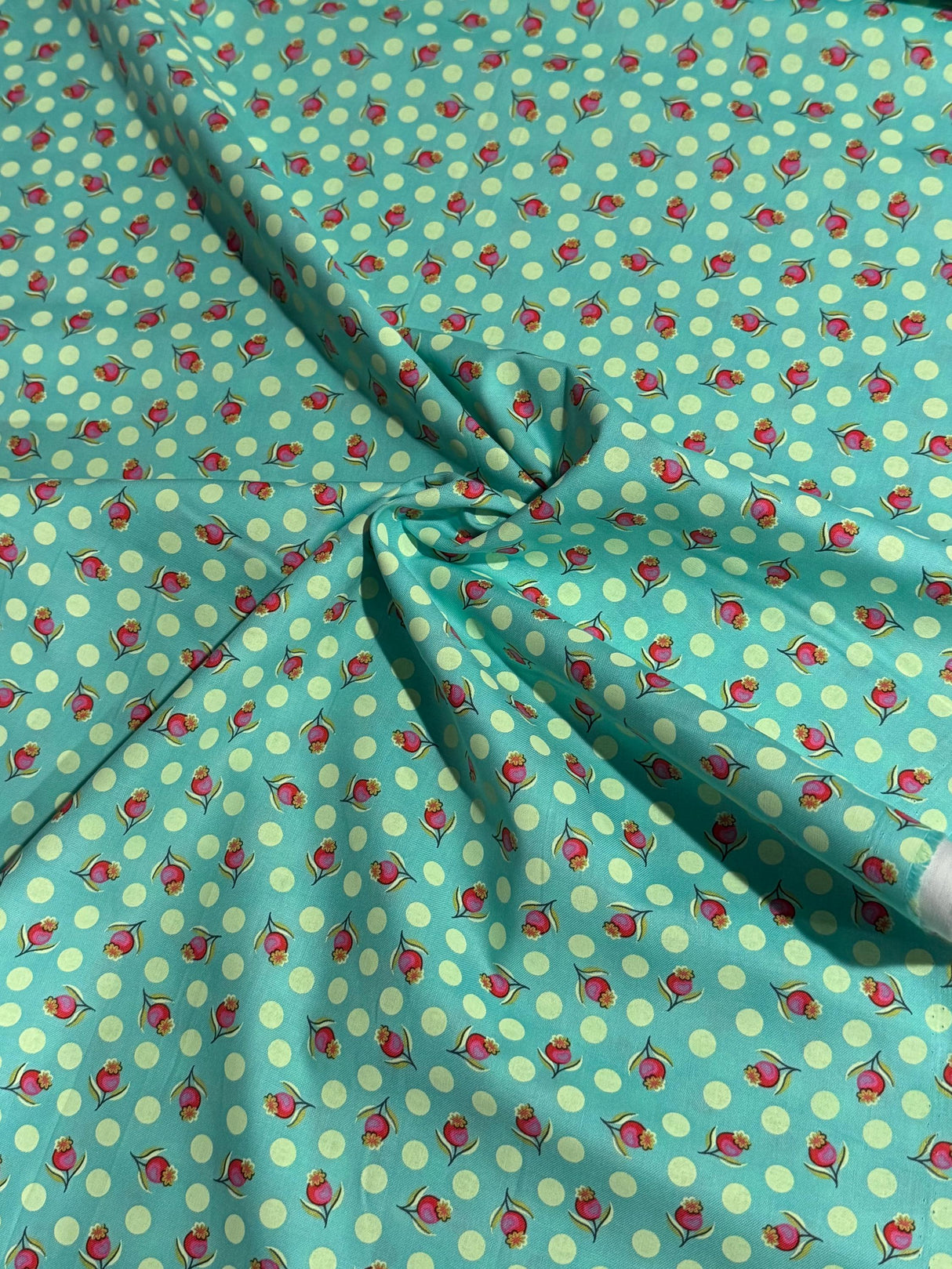 Tula Pink Untamed Impending Bloom-  Moonbeam by the half yard