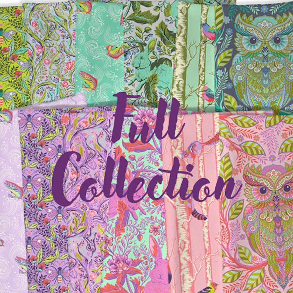 Tula Pink Full Moon Forest II Bundle- Half Yard Bundle - Pre-Order!