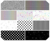 Tula Pink  True Colors Graphite Mix  - fat quarter Bundle