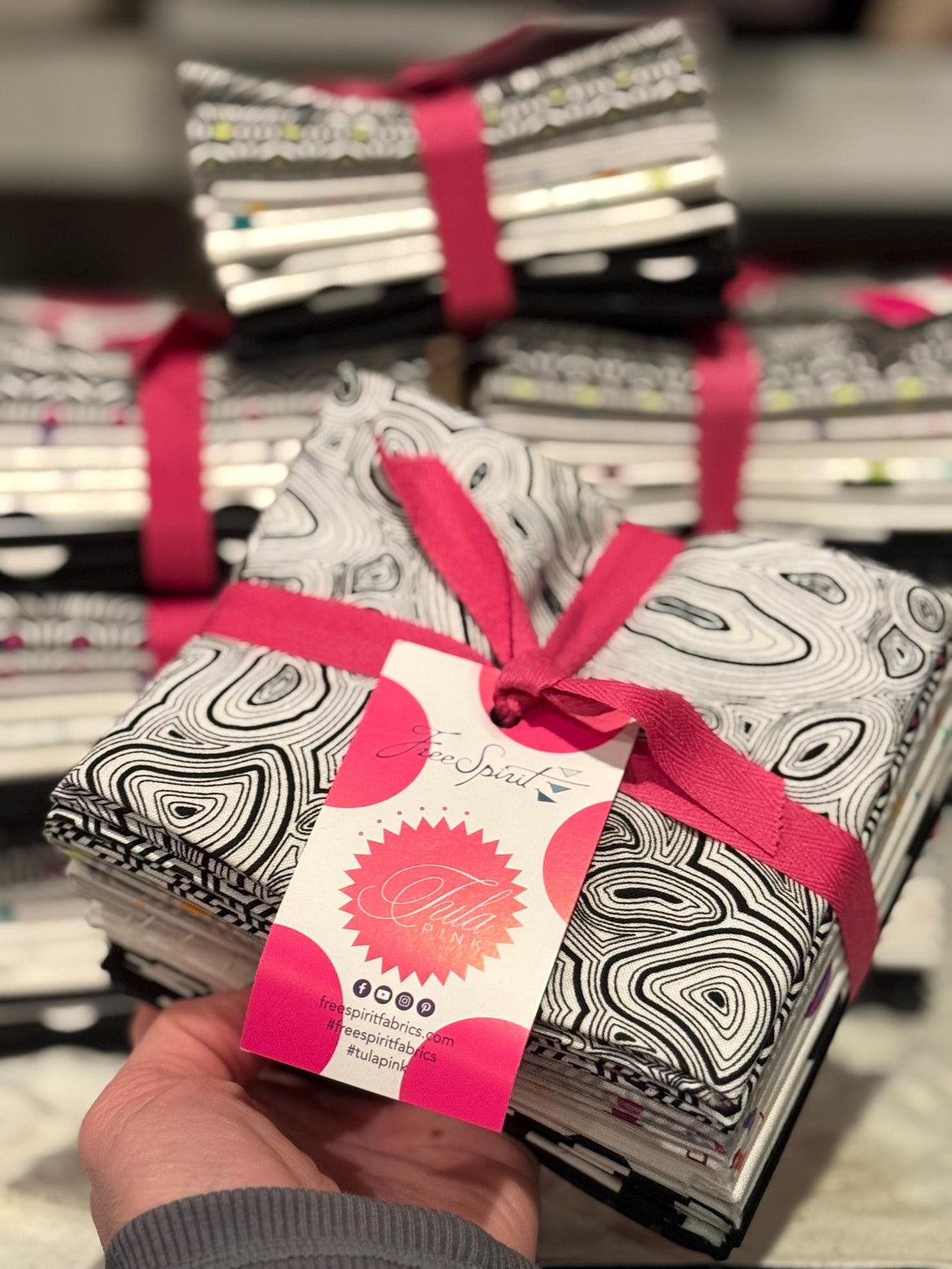 Tula Pink  True Colors Graphite Mix  - fat quarter Bundle