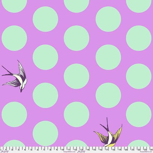 Tula Pink quilt backing 108 wide Free Fall blossom by the half yard