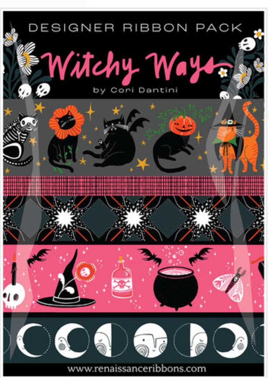 Witchy Ways Designer Ribbon Pack