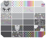 Tula Pink Graywork Hero Prints & True Colors -  Bundle - 24 Prints - NOW SHIPPING