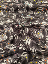 Tula Pink quilt backing 108” wide Gray work Honey  by the half yard Nip in The Bud