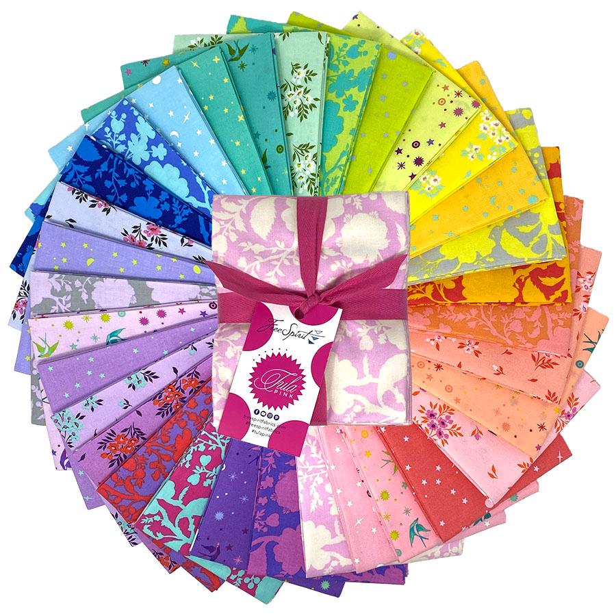 Tula Pink  True Colors sweetheart Medley  - fat quarter Bundle