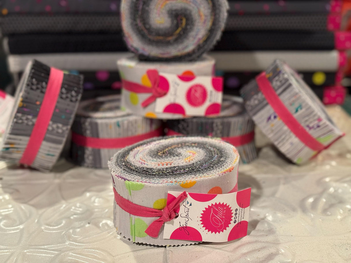 Tula Pink True Colors Gray work Design roll