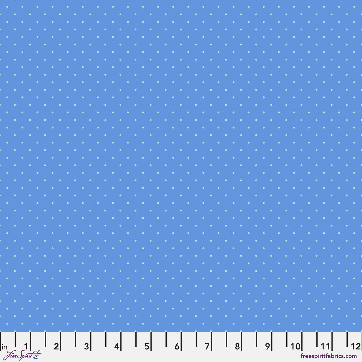 Tula Pink Tiny Dots - Bluebell - By the half yard