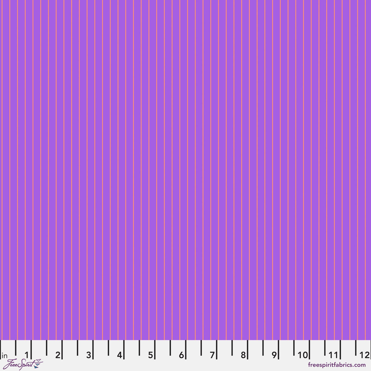 Tula Pink Tiny Stripes - Honesty - By the half yard