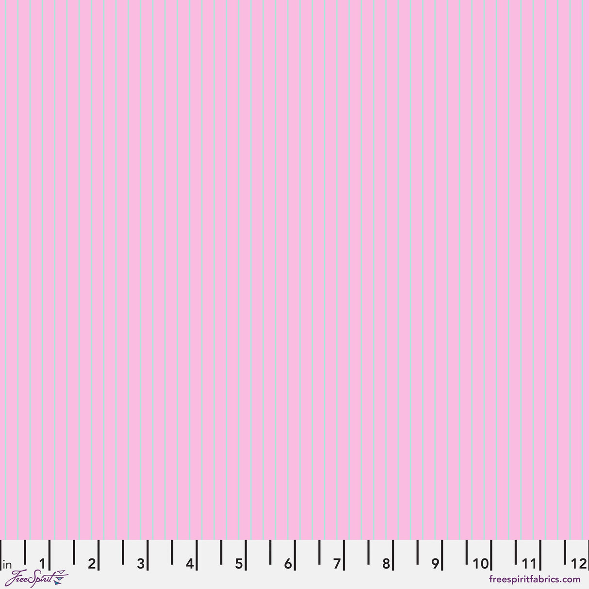 Tula Pink Tiny Stripes - Petal - By the half yard