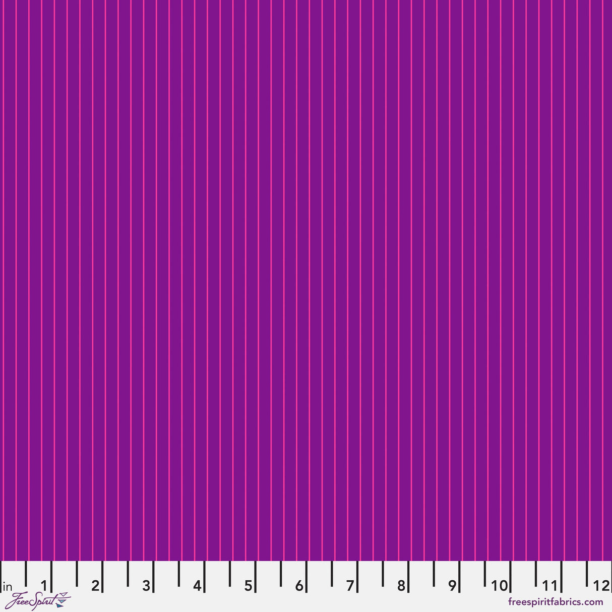 Tula Pink Tiny Stripes - Aster - By the half yard