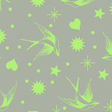Tula Pink Fairy Flakes- True Colors - Karma - By the half yard