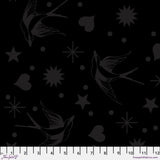 Tula Pink Fairy Flakes- True Colors - Ink - By the half yard