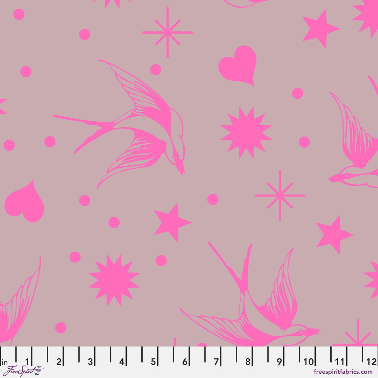 Tula Pink Fairy Flakes- True Colors - Cosmic - By the half yard