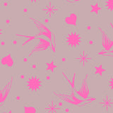 Tula Pink Fairy Flakes- True Colors - Cosmic - By the half yard