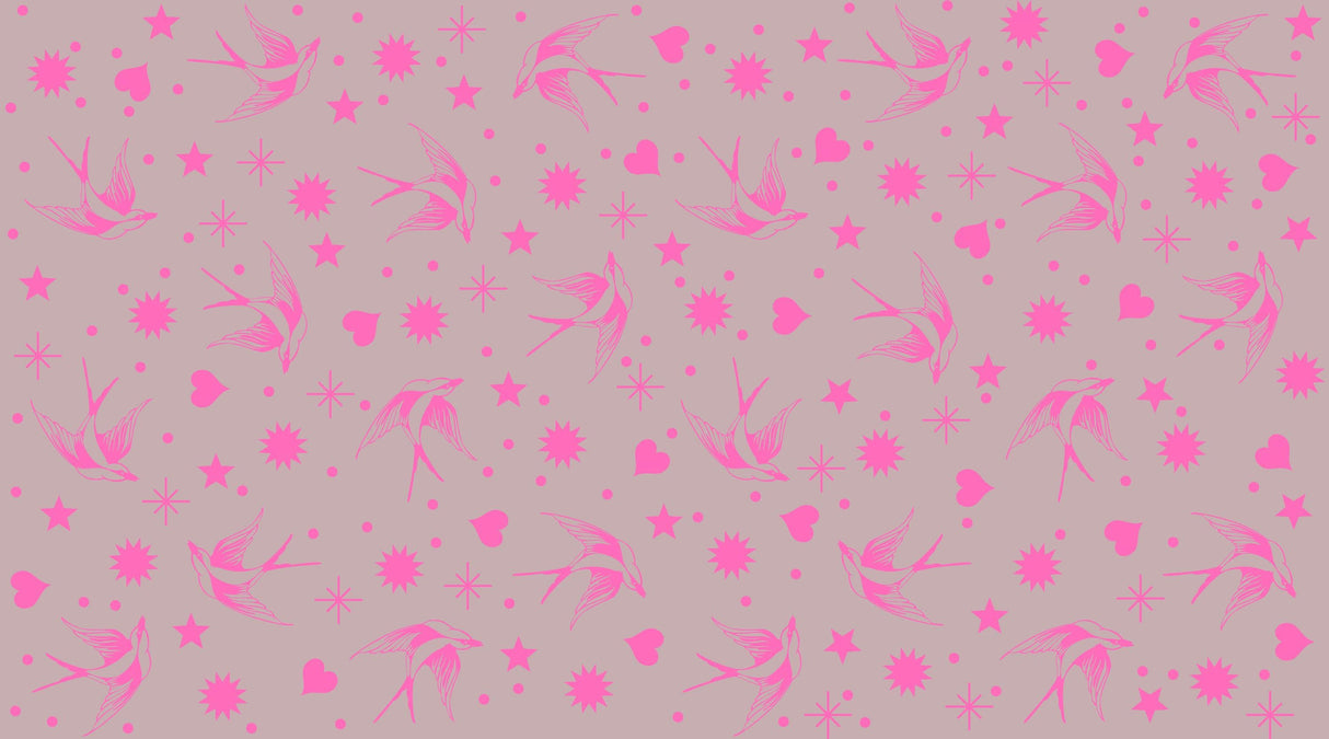 Tula Pink Fairy Flakes- True Colors - Cosmic - By the half yard